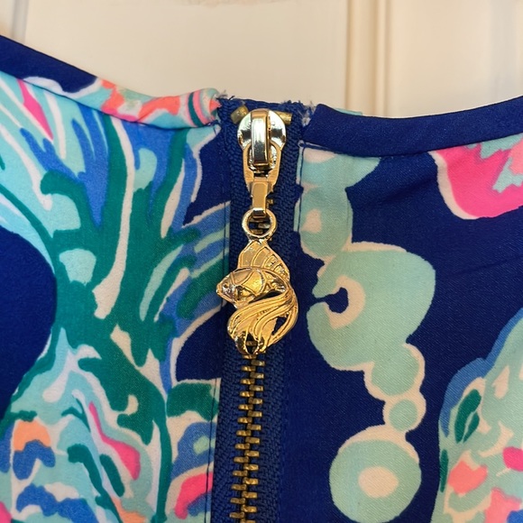 Lilly Pulitzer KASSIA FIT & FLARE DRESS - size 10 - Picture 4 of 4